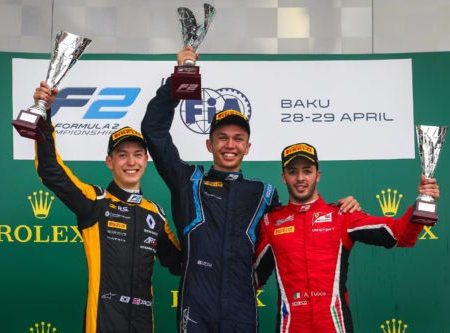 DAMS’ scores first win of 2018 F2 campaign in Baku