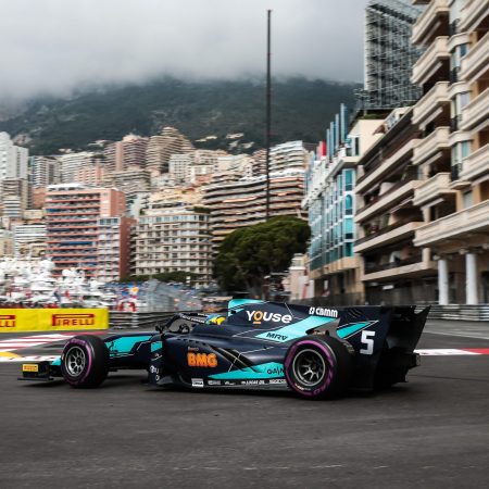 DAMS leaves Monaco with teams’ and drivers’ championship lead after seventh F2 podium of season