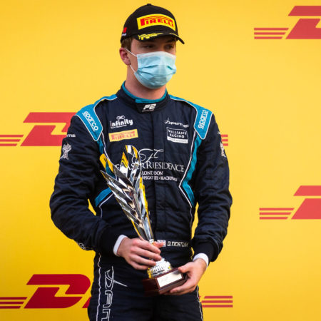 DAMS ends 2020 F2 season with podium finish