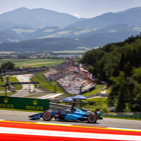 DAMS Lucas Oil show strong race pace to score points in both races in Austria