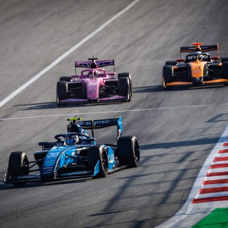 DAMS Lucas Oil shows promising F3 race pace in Barcelona