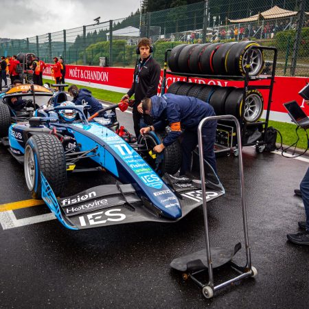 Difficult weekend at a wet Spa for DAMS Lucas Oil